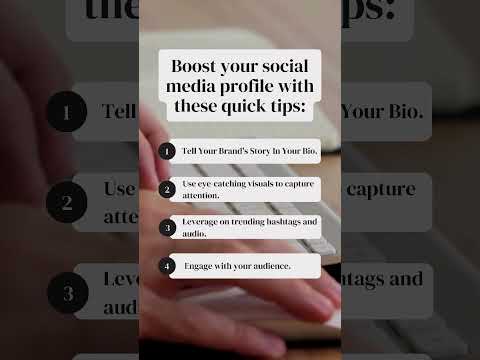 Boost your social media game with these quick tips [Video]