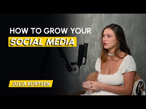 Tips & Tricks from Julia Kurtsen on How to Grow Social Media in a Fun Way! [Video]