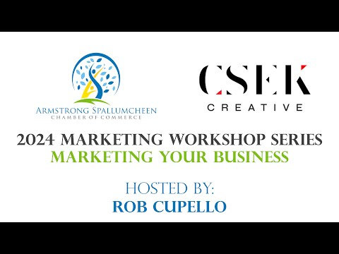 2024 Marketing Workshop Series – Marketing Your Business [Video]