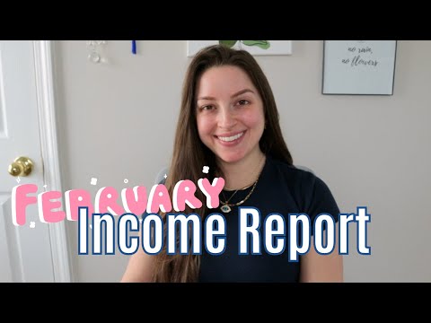 February 2024 Income Report | YouTube, Etsy, Credit Cards, Checking Bonus + Business Expenses [Video]
