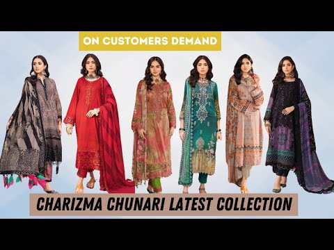 Charizma Chunari latest 2024 summer collection 2024 Original brand [Video]