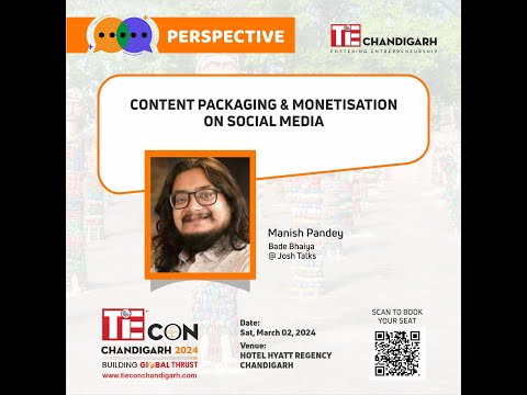 Mastering the Art of Social Media Content – Manish Pandey | TiE Chandigarh [Video]