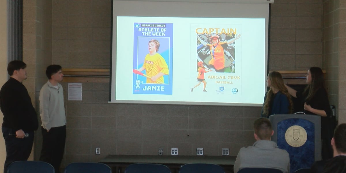 Briar Cliff students help make new logos for the Sioux City Miracle League [Video]