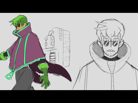 Drawclass 1/26/24: Jacob Teaches His Character Design Process From Start to Finish [Video]