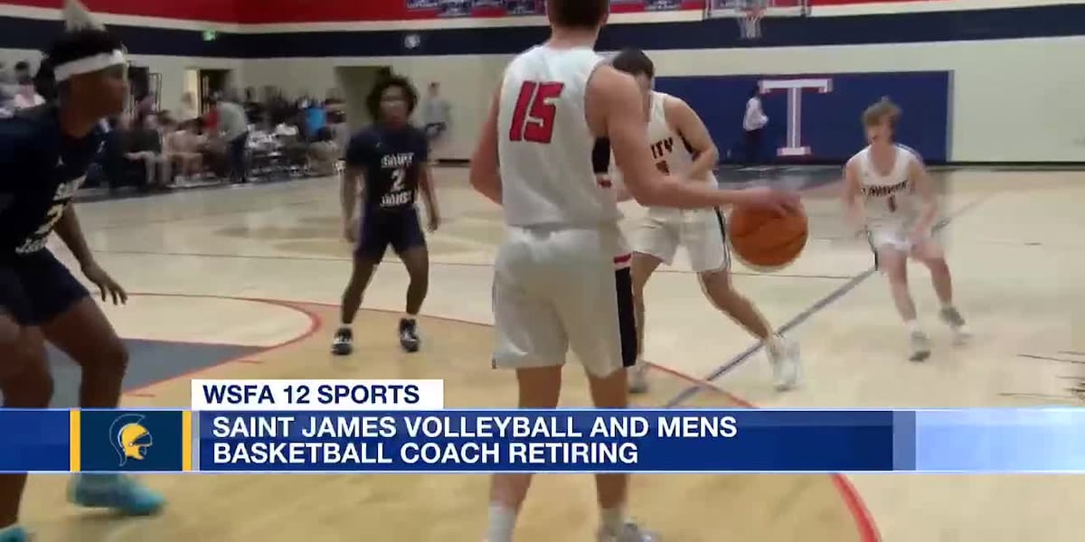 Saint James volleyball and men’s basketball coach retiring [Video]