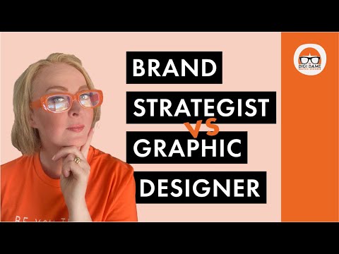 Brand Strategist vs Graphic Designer – What is the Difference? By The Digi Dame Graphic Designer [Video]