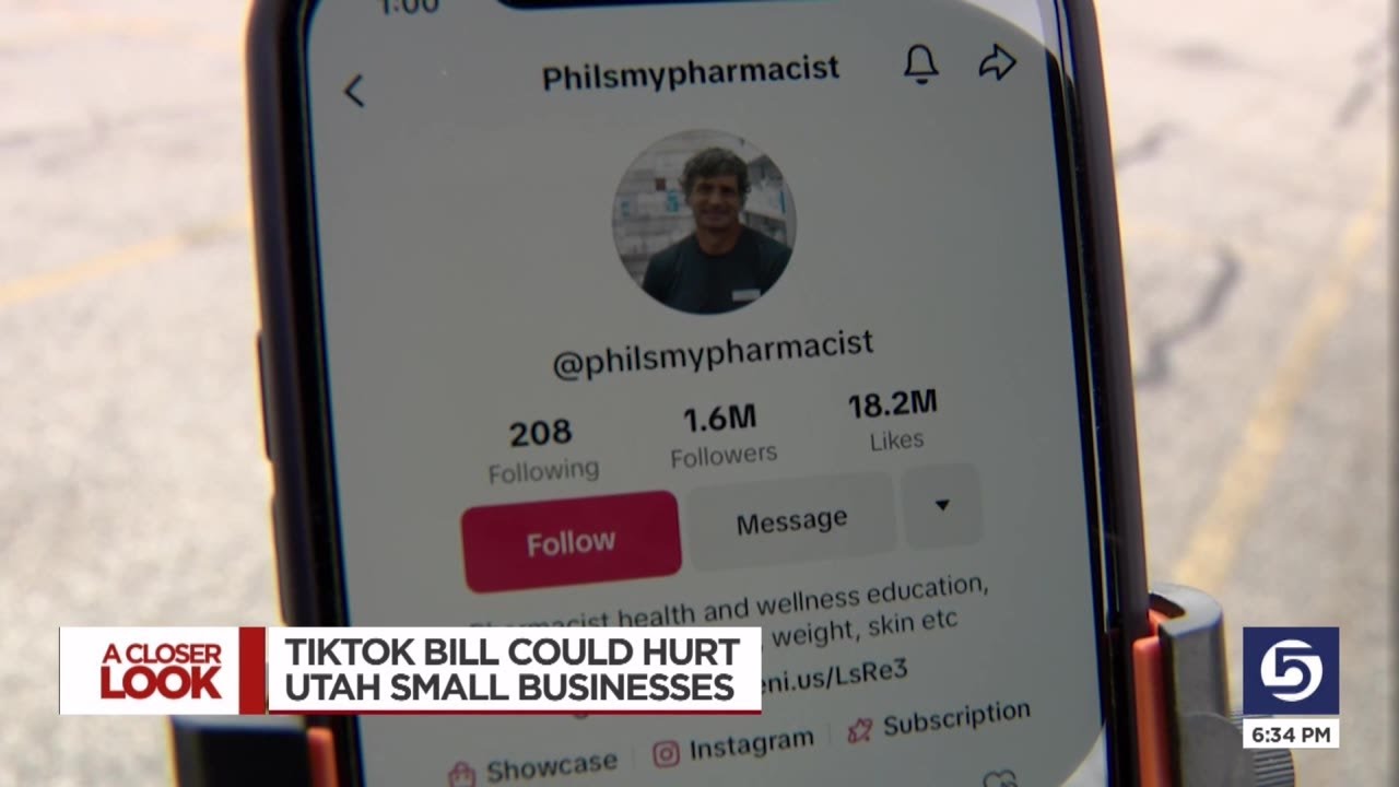 Video: Utah small business worries that TikTok ban could hurt growth [Video]
