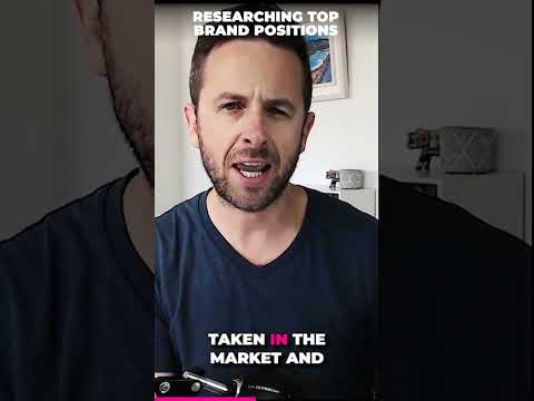 Researching Top Brand Positions [Video]