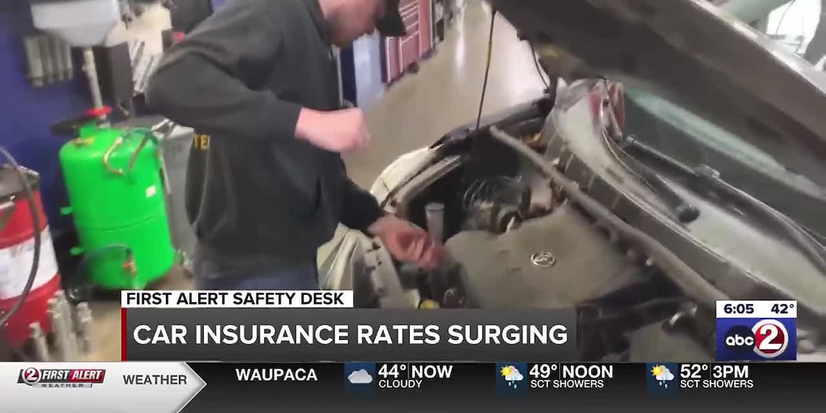 Car insurance rates jump 21%, contributing to inflation [Video]