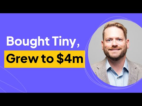 How to Buy a Tiny E-Commerce Business & Grow to $4m in Sales | Chad Fondriest Interview [Video]