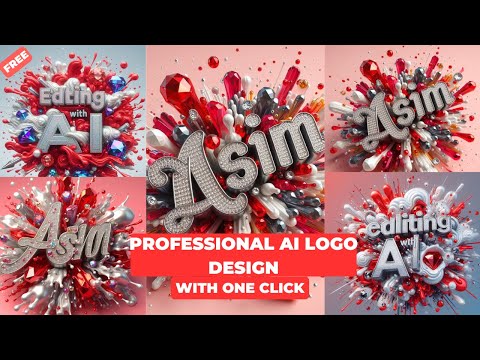 How to Create a professional ai Logo design | trending photo editing | bing image creator tutorial [Video]