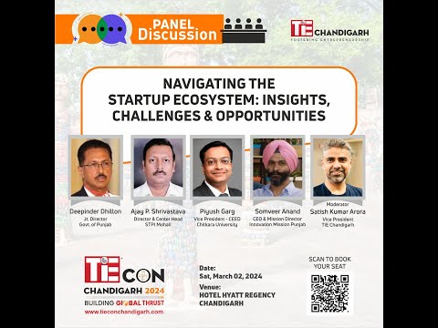 Navigating the Startup Ecosystem: Insights, Challenges & Opportunities | TiE Chandigarh [Video]