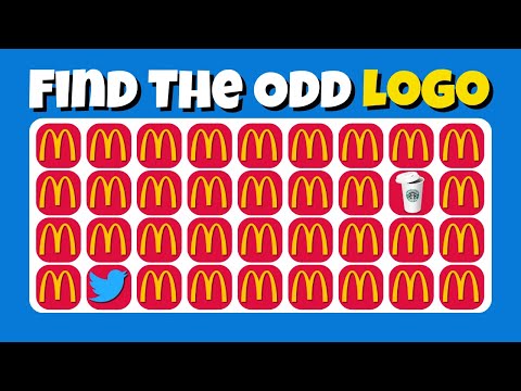 Find the ODD Logo Out – Ultimate Brand Logo Quiz🍎🥤 [Video]