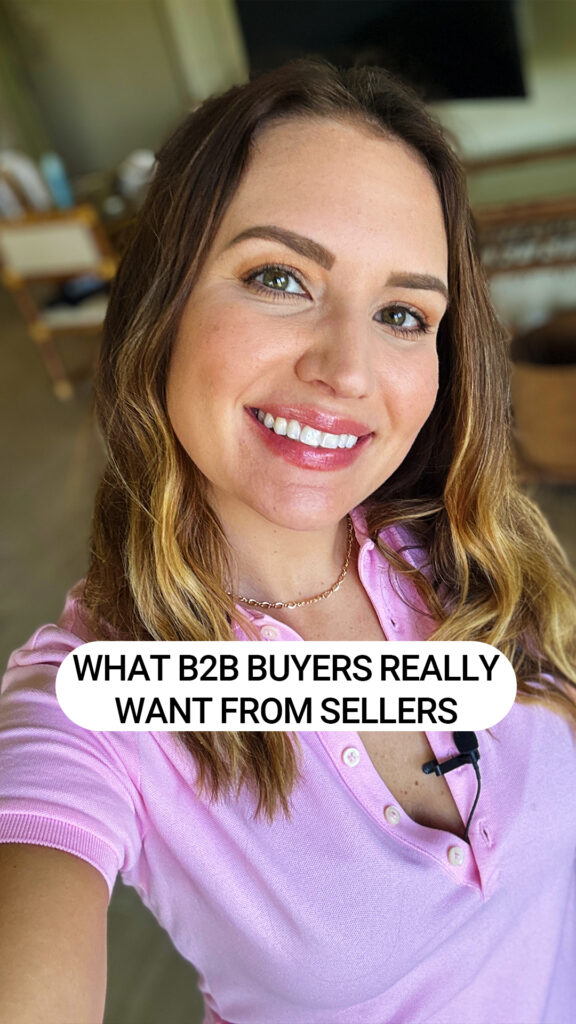 What B2B Buyers Really Want From Sellers [Video]