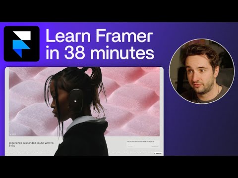 Framer Crash Course: Landing Page Tutorial [Video]