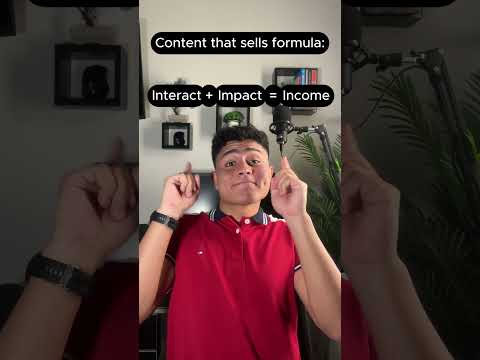 Content that sells formula [Video]
