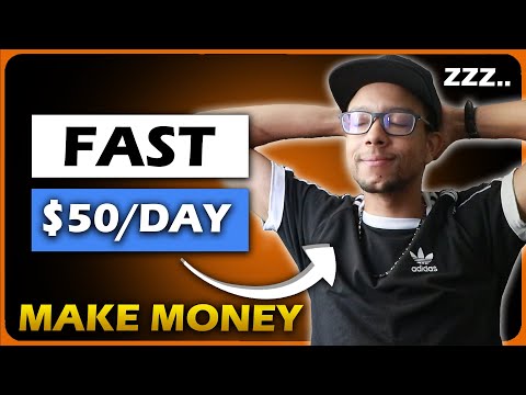 4 Fast Ways To Make Money Online In 2024 ($50/Day) For Beginners [Video]
