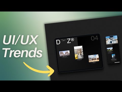 Top 5 Visual UI/UX Trends For 2024! [Video]