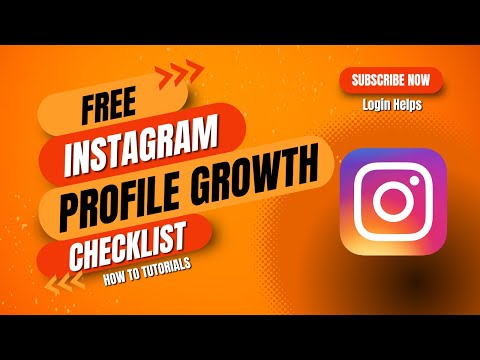 Free Instagram Profile Growth Checklist | Instagram Growth Strategy [Video]