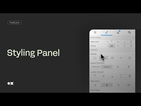Styling Panel [Video]