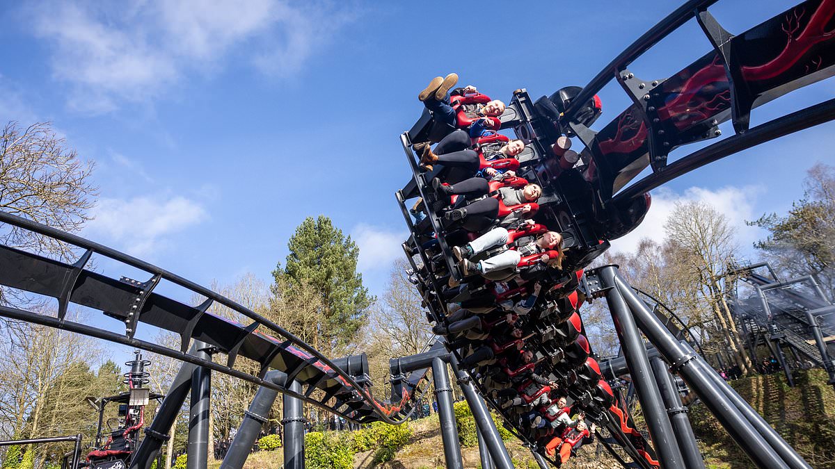 First look: Alton Towers’ 50mph Nemesis rollercoaster is unveiled to the public with a brand-new design [Video]