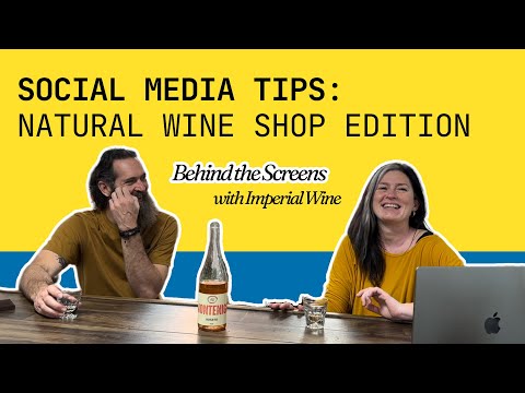 Social Media Tips for Your Local Shop | Behind The Screens With Imperial Wine [Video]