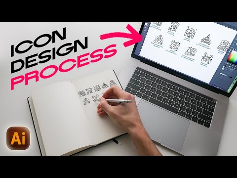Icon Design Process for Columbia Engineering University in Illustrator [Video]