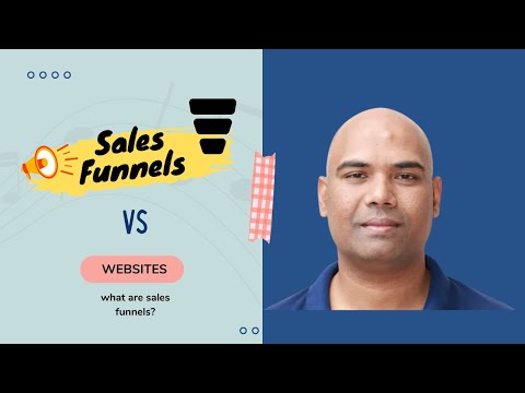 What is a Sales Funnel? Difference Between a Website and a Sales Funnel | CM Manjunath [Video]
