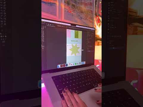 Design a Behance Spread with me Tutorial in Adobe Illustrator |  #graphicdesign #behance  [Video]