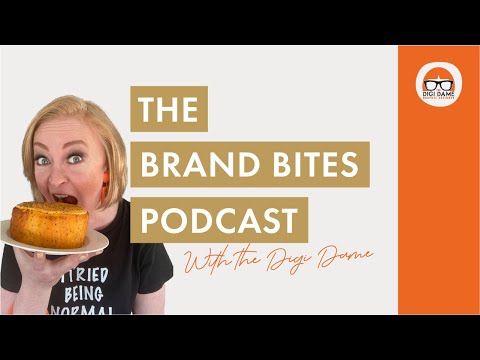 The Brand Bites Podcast Promo 2024 with The Digi Dame Graphic Designer [Video]