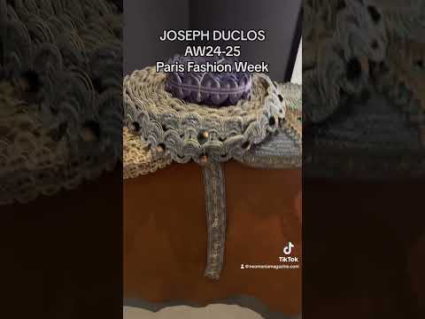 JOSEPH DUCLOS AW24-25   [Video]