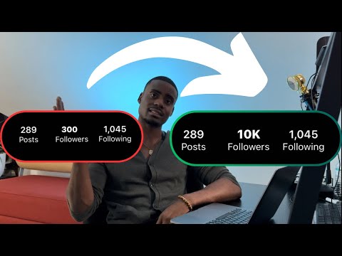 How I Grew My Instagram Following In Less Than 30 Days! (2024) [Video]