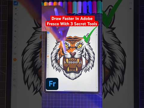 This Secret Tool Helps You Design Faster! 😍 Adobe Fresco  [Video]