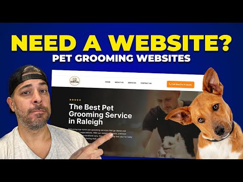 Dog Grooming Websites | Dog Grooming Website Design | Websites for Pet Groomers [Video]