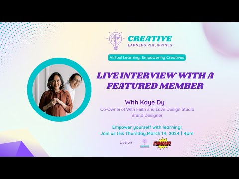 CEP: LIVE INTERVIEW WITH A FEATURED MEMBER [Video]