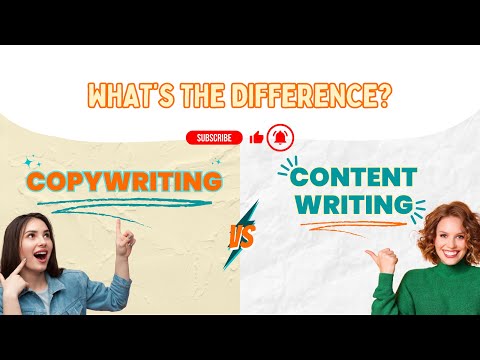 Copywriting vs. Content Writing: What’s the difference? | For Aspiring Writers | For Hiring Teams [Video]