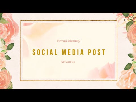 Brand Identity : Social Media Post Design [Video]