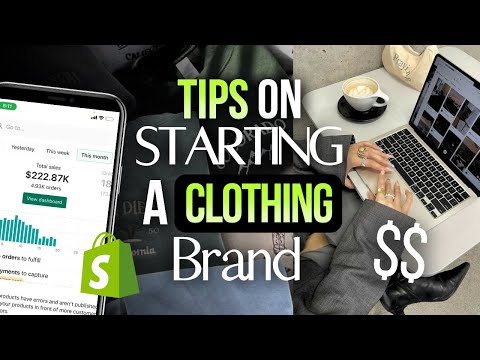 TIPS ON STARTING A CLOTHING BRAND | VENDORS, PRODUCTS & MORE [Video]