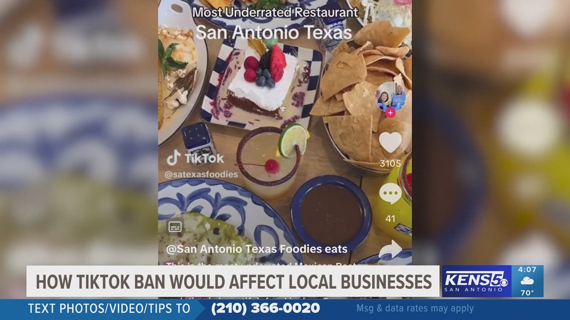 San Antonio local businesses react to TikTok ban [Video]