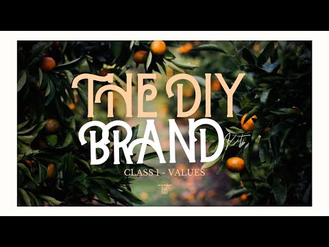 THE DIY BRAND KIT call 1 VALUES [Video]