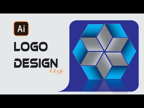 Adobe Illustrator 2024 Tutorial Graphic Design ||  Modern 3D Logo Design in Adobe Illustrator ai [Video]
