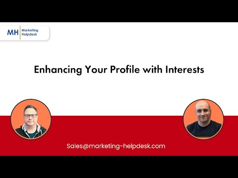 Optimise Your LinkedIn Profile And Get Business | Marketing Helpdesk [Video]