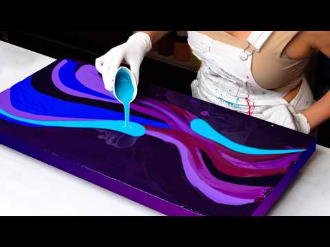Secrets Unveiled! How to Easily Correct and Perfect Your Fluid Acrylic Artworks!🤯 [Video]