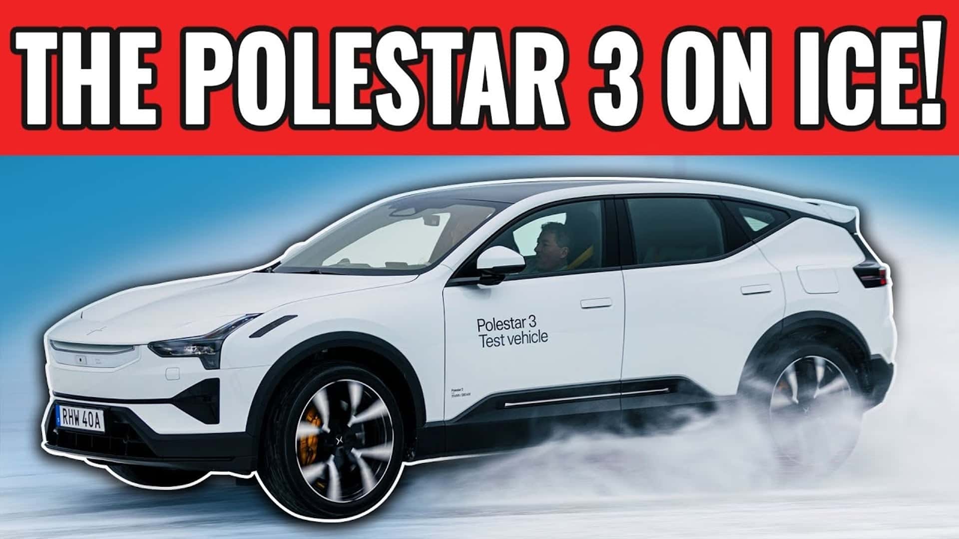 I Tested A Polestar 3 On A Frozen Lake. It Handles Ice Like A Pro Dancer [Video]
