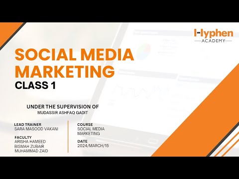 Unlocking Social Media Marketing: An Introductory Class [Video]