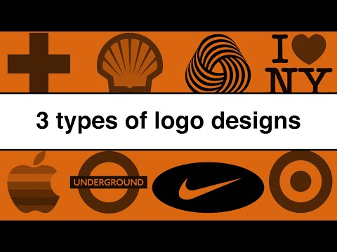 3 Types of Logo Designs You Need To Know – Graphic Design 101 [Video]
