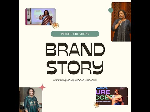 What’s your Brand Story @ranjinisanjay [Video]