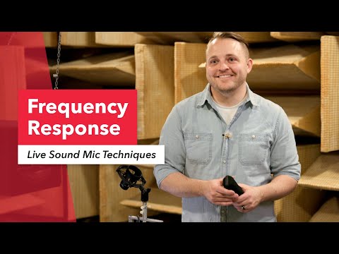Frequency Response: Microphone Techniques for Live Sound Production | FOH | Condenser Mics [Video]