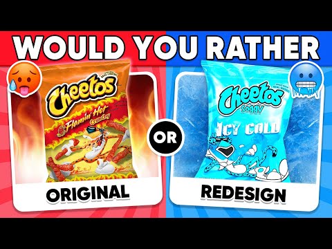 Would You Rather Original or Redesign Logos? Daily Quiz [Video]