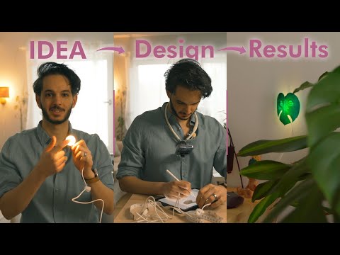 Converting IKEA light to a Photo Lamp | POV Design Process [Video]